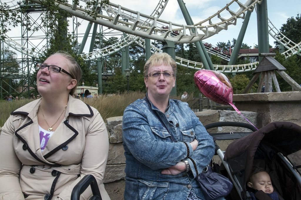 grandmother, her daughter and her grandchild